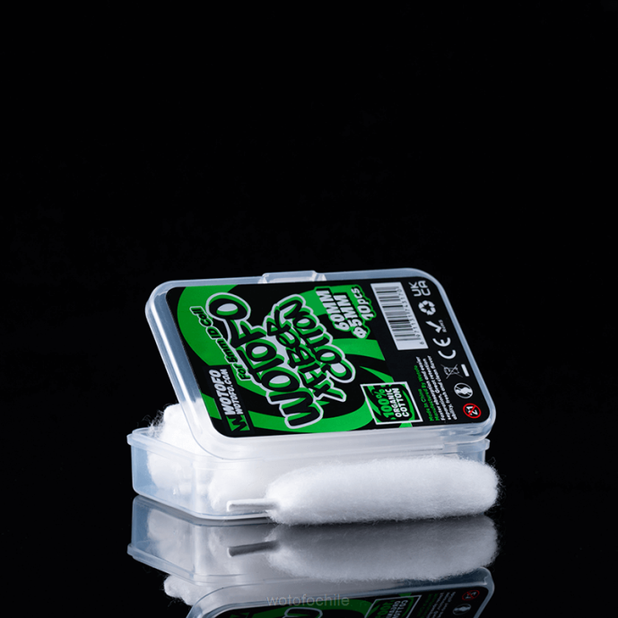 Wotofo Algodón xfiber para bobina de identificación 5 mm de espesor 10 piezas - Wotofo vape pods F42N348