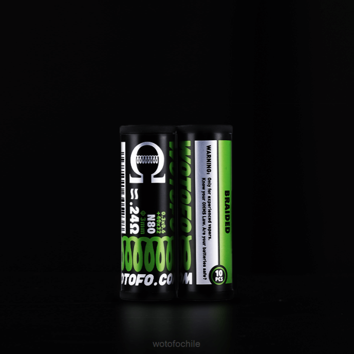 Wotofo bobinas prefabricadas Clapton fusionado de doble núcleo 0,28 ohmios 10 Uds. - Wotofo desechable F42N314