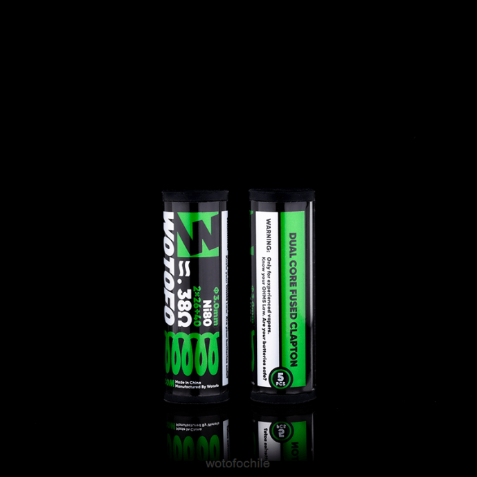 Wotofo bobinas prefabricadas Clapton fusionado de doble núcleo 0,28 ohmios 10 Uds. - Wotofo desechable F42N314