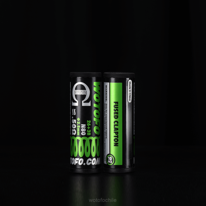 Wotofo bobinas prefabricadas Clapton fusionado de doble núcleo 0,28 ohmios 10 Uds. - Wotofo desechable F42N314