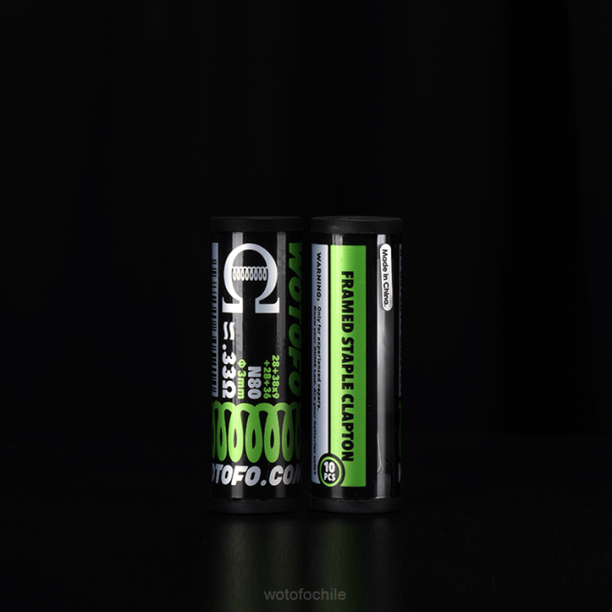 Wotofo bobinas prefabricadas Clapton fusionado de doble núcleo 0,28 ohmios 10 Uds. - Wotofo desechable F42N314