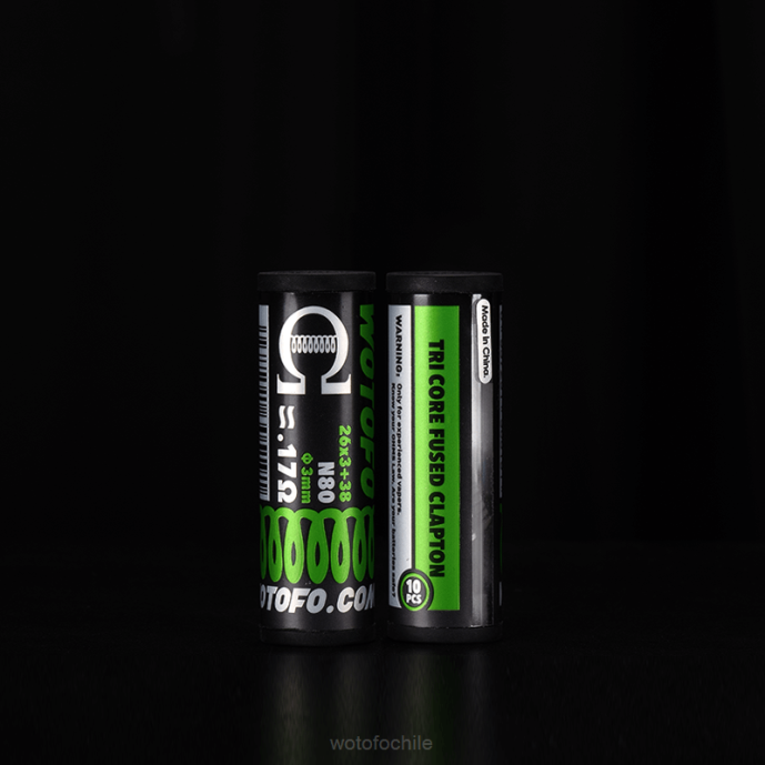 Wotofo bobinas prefabricadas Clapton fusionado de doble núcleo 0,28 ohmios 10 Uds. - Wotofo desechable F42N314