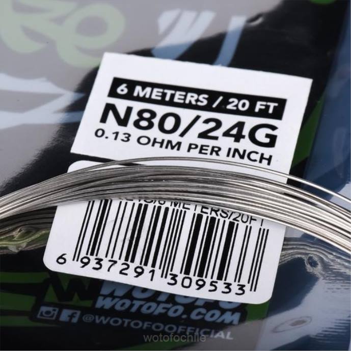 alambre de competición ni80 - 24g