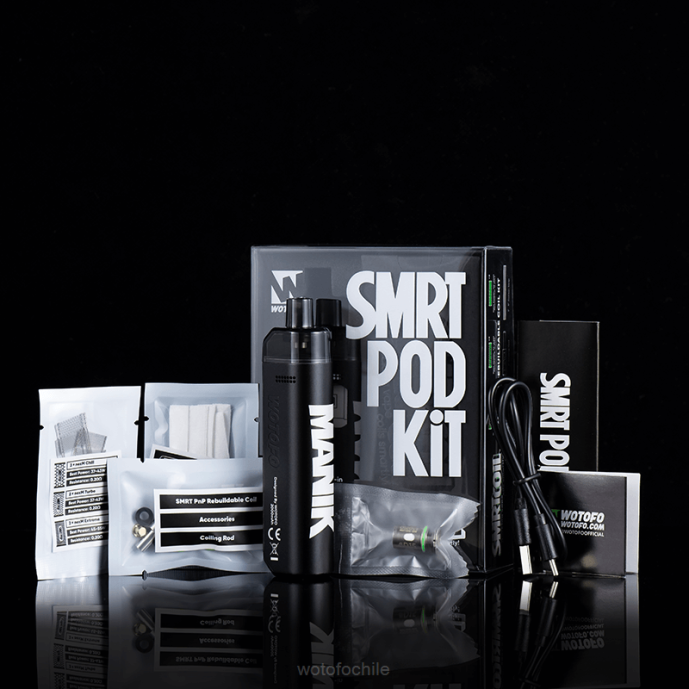 Wotofo SMRT kit de cápsulas kit rpm2 negro azul - vaporizador Wotofo F42N3