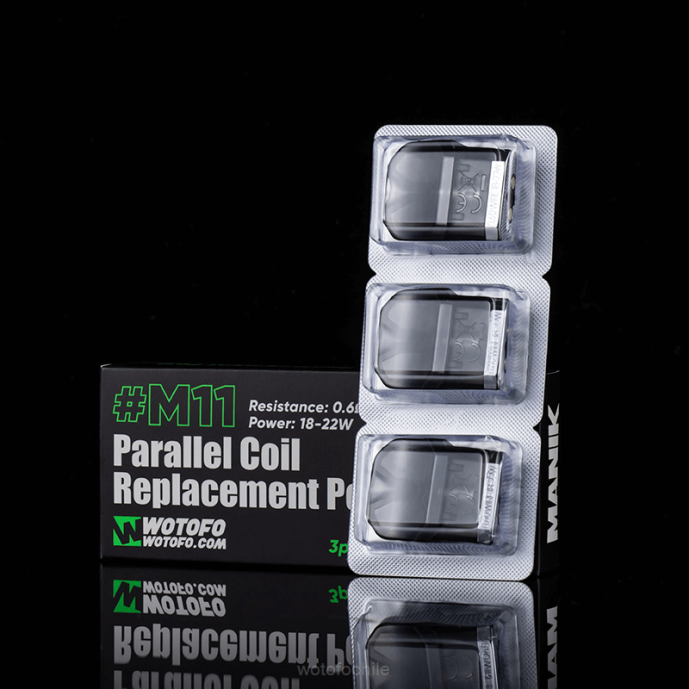 Wotofo MANIK mini cápsula de repuesto bobina m12 nexmesh incorporada 3uds - Wotofo vape pods F42N88